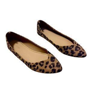 2/$15 Old Navy - Black & Brown Leopard Print Flats